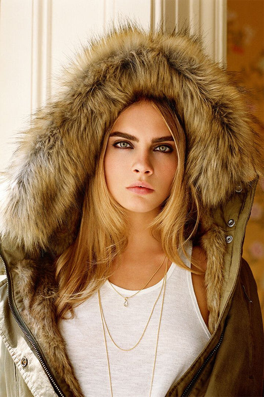 Cara Delevingne Celebrity Movie Actress Idol Jigsaw Puzzle