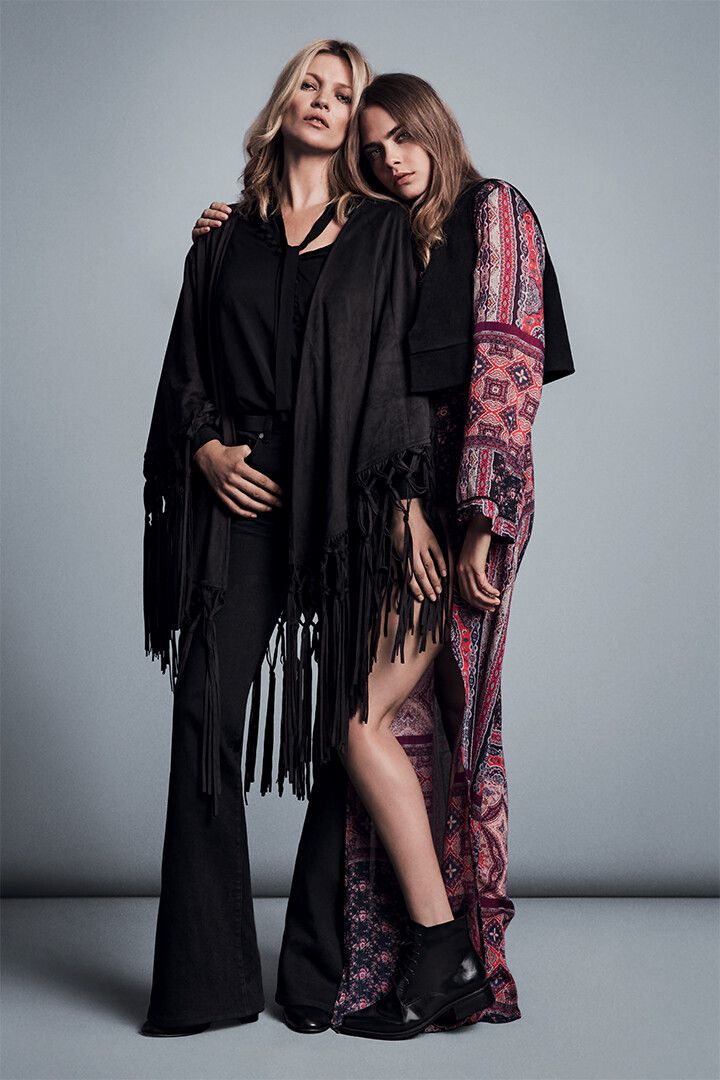 Cara Delevingne Kate Moss Mango Fall Winter Jigsaw Puzzle