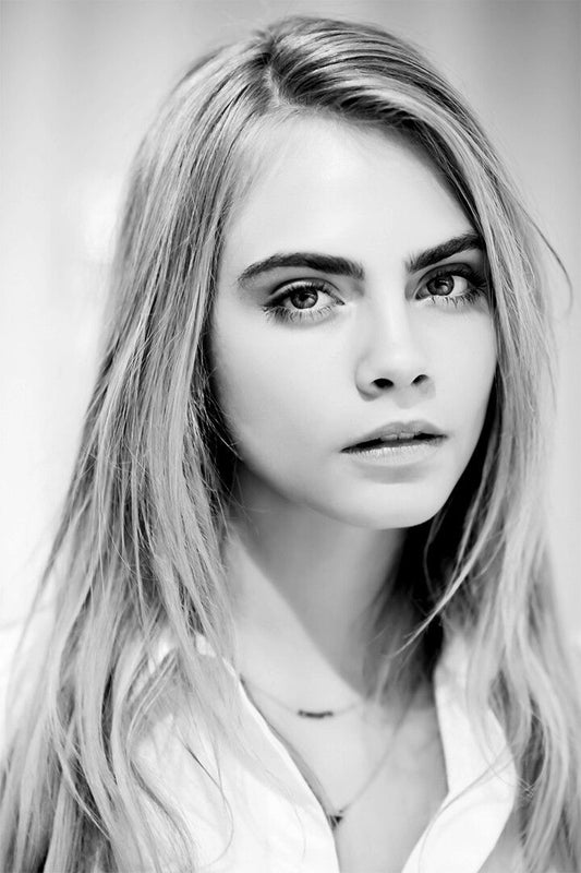 Cara Delevingne Singer Fashion Model Artist Print Jigsaw Puzzle