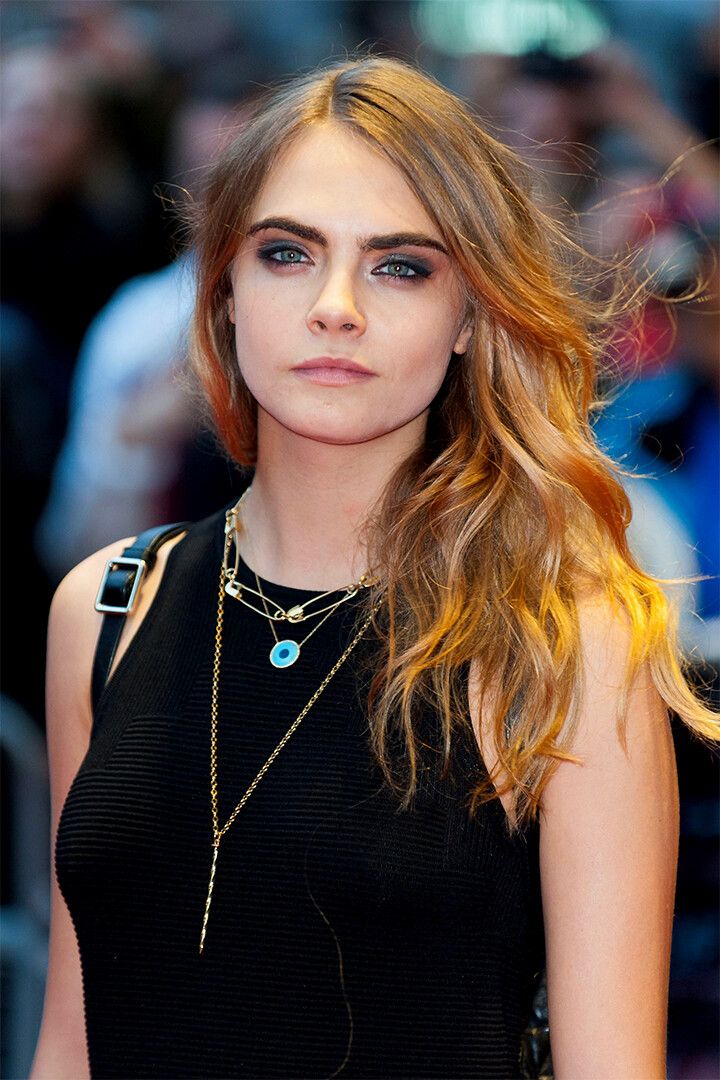 Cara Jocelyn Delevingne Model Print Canvas Jigsaw Puzzle