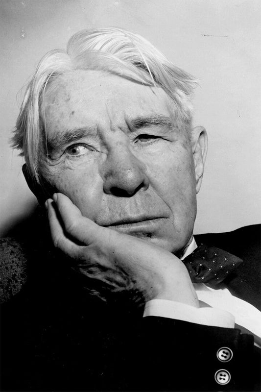 Carl Sandburg Journalist Writer Painting Print Jigsaw Puzzle