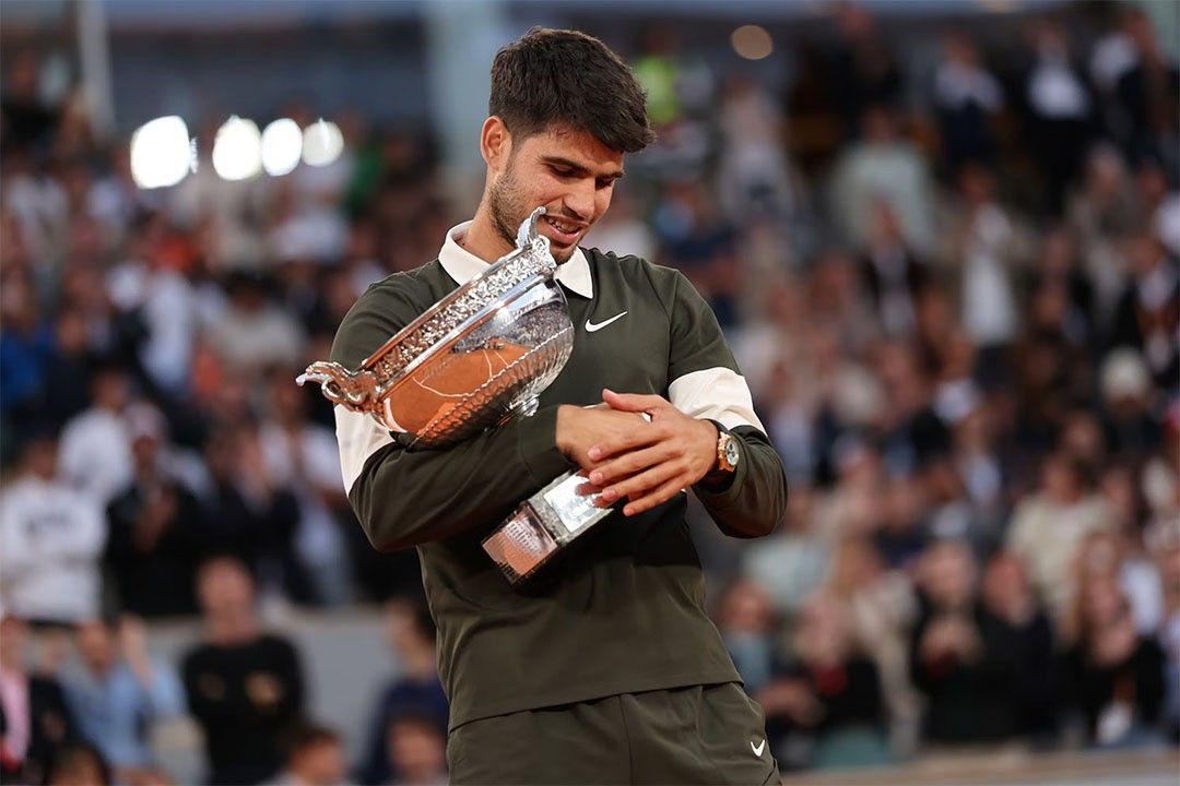 Carlos Alcaraz France Rg 2025 Champs Trophy Fans Jigsaw Puzzle