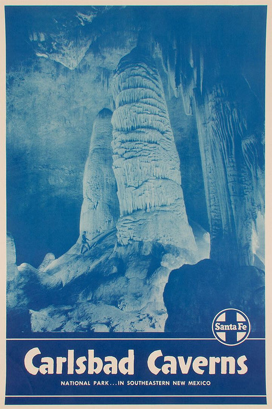 Carlsbad Caverns Vintage National Park Travel Jigsaw Puzzle