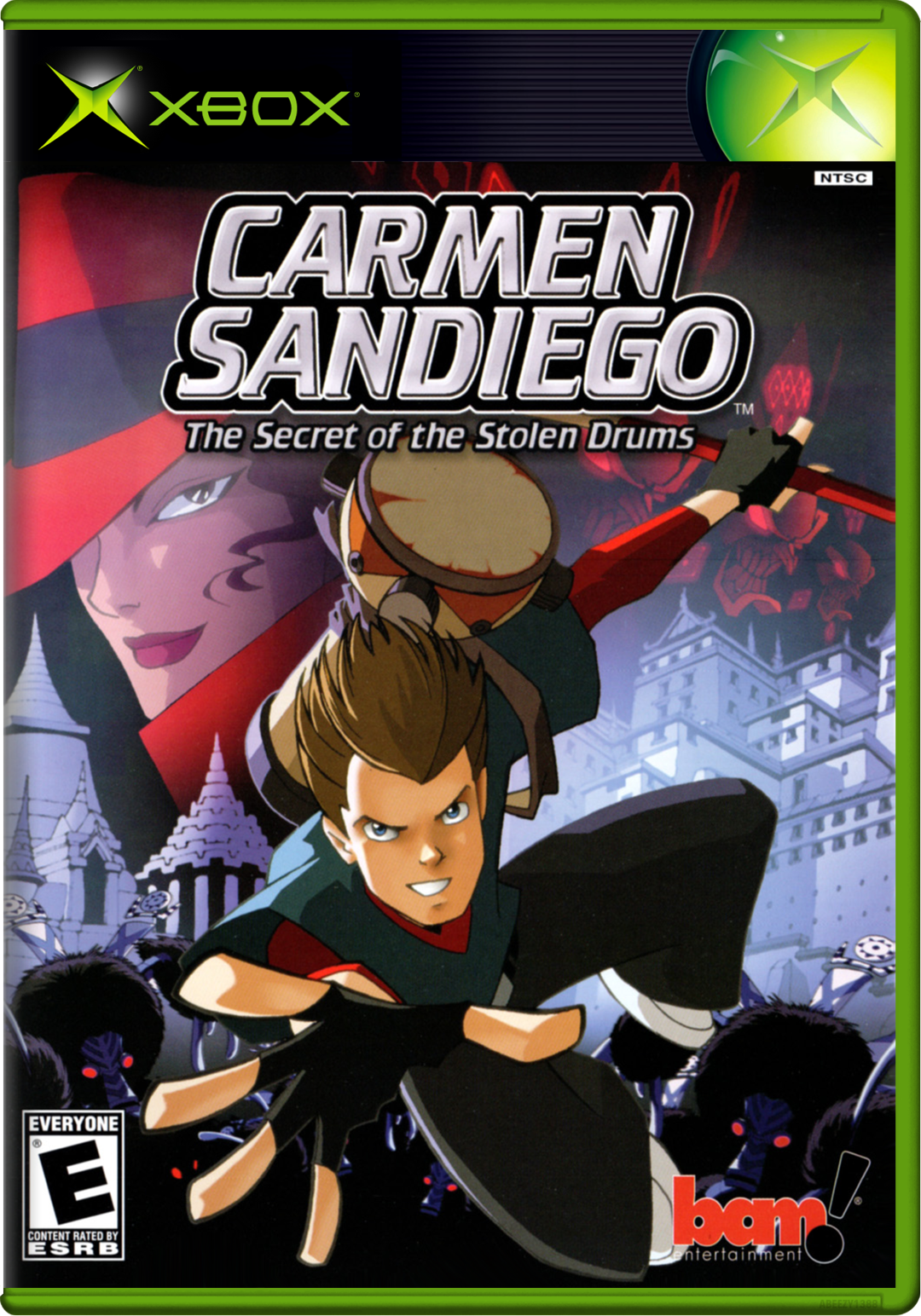 Carmen Sandiego The Secret Of The Stolen Drums Xbox Print Poster