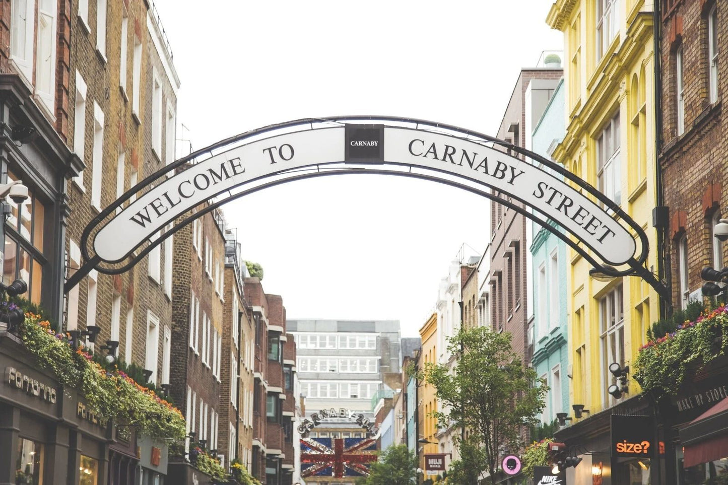 Carnaby Street Soho West End London The City Westminster Picture Keychain Keychain