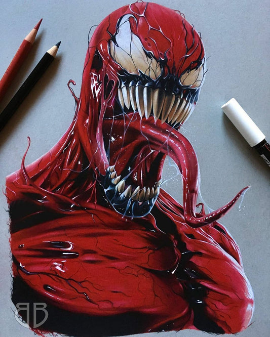 Carnage Character Artwork (2) Print Poster