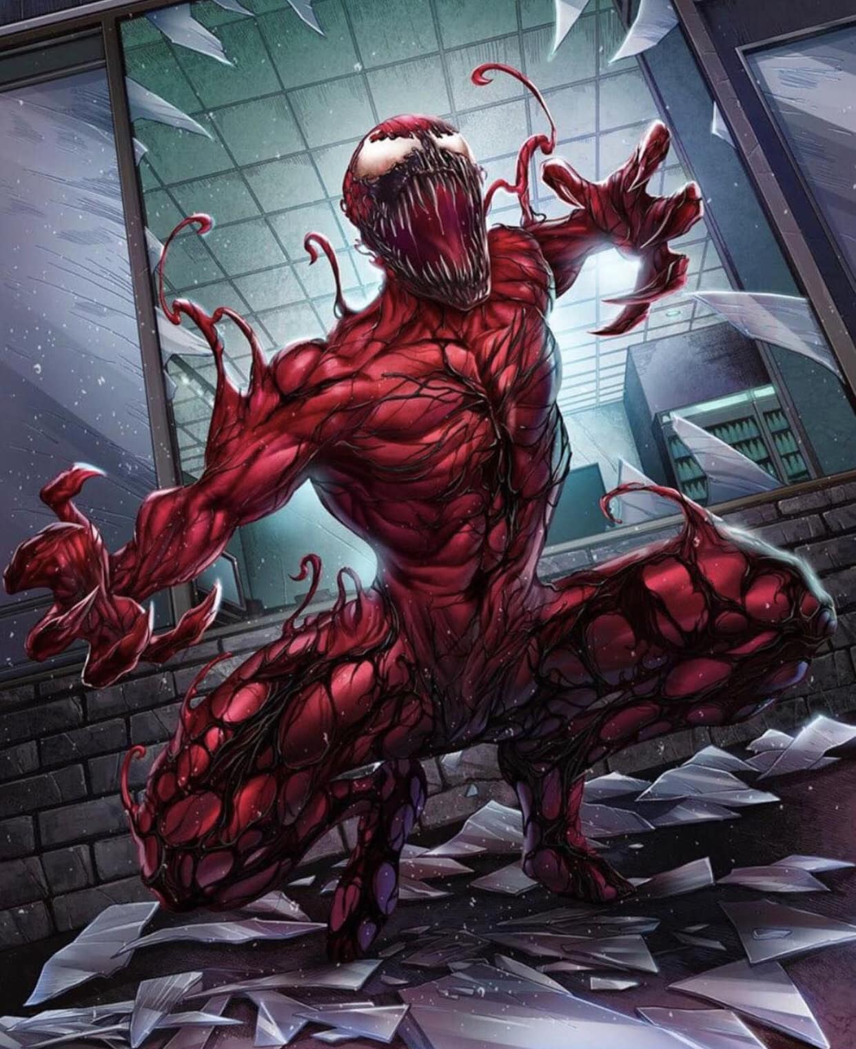 Carnage Character Digital Art Print Poster