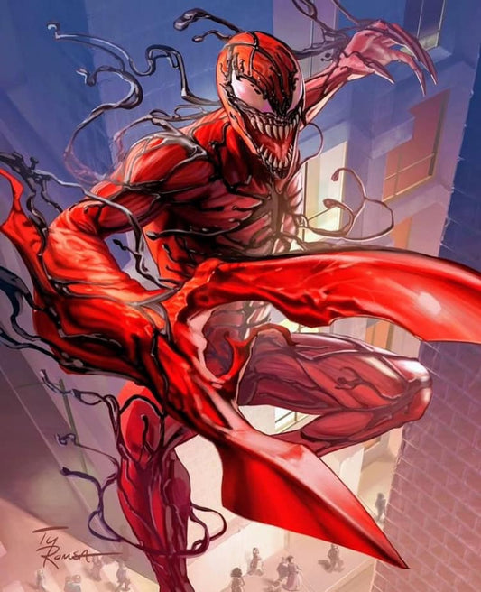 Carnage Comic Art Action Print Poster
