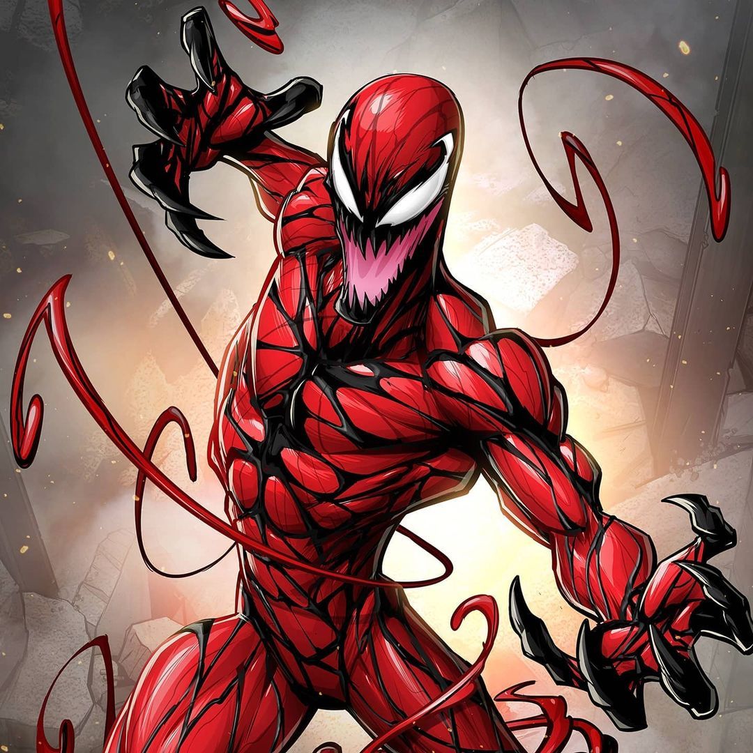 Carnage Hero Illustration Print Poster