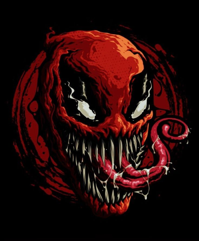 Carnage Head Art 3491 Jigsaw Puzzle