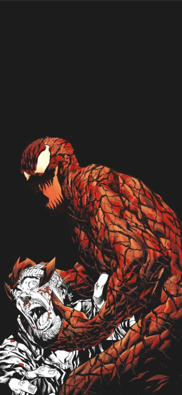 Carnage Holding Character 7301 Print Poster