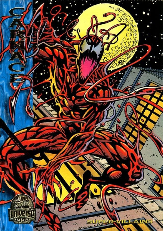 Carnage Moon Background 597 Print Poster