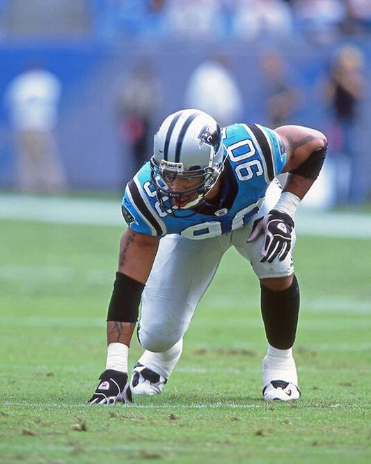 Carolina Panthers Julius Peppers Glossy Magnet Football Print Nfl Magnet