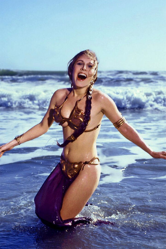 Carrie Fisher 80S 90S Beauty Actor Actress Jigsaw Puzzle