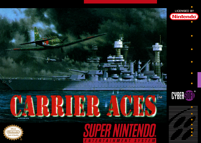 Carrier Aces (Usa) Snes Print Poster