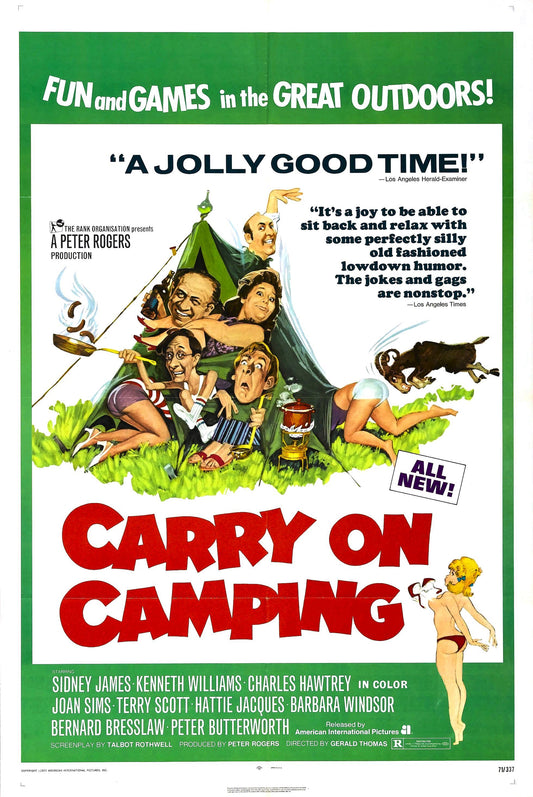 Carry On Camping 01 Movie Magnet