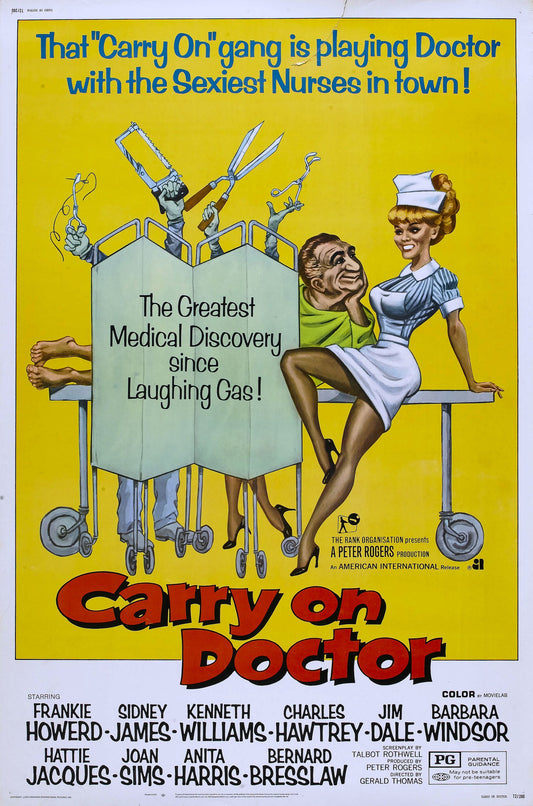 Carry On Doctor 01 Movie Magnet