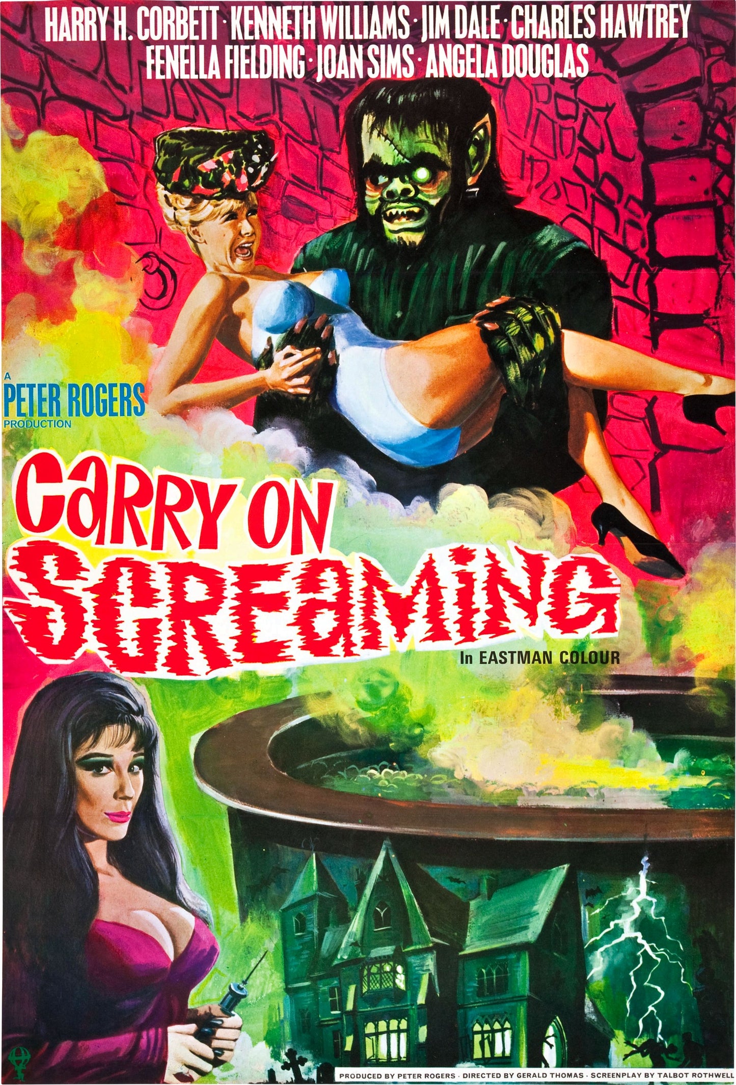 Carry On Screaming 01 Movie Magnet