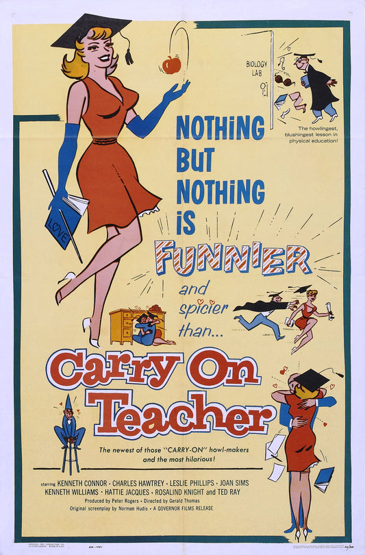 Carry On Teacher 01 Movie Magnet