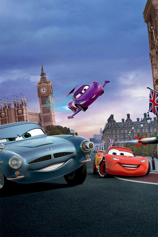 Cars 2 Car Fantasy Print Painting Jigsaw Puzzle