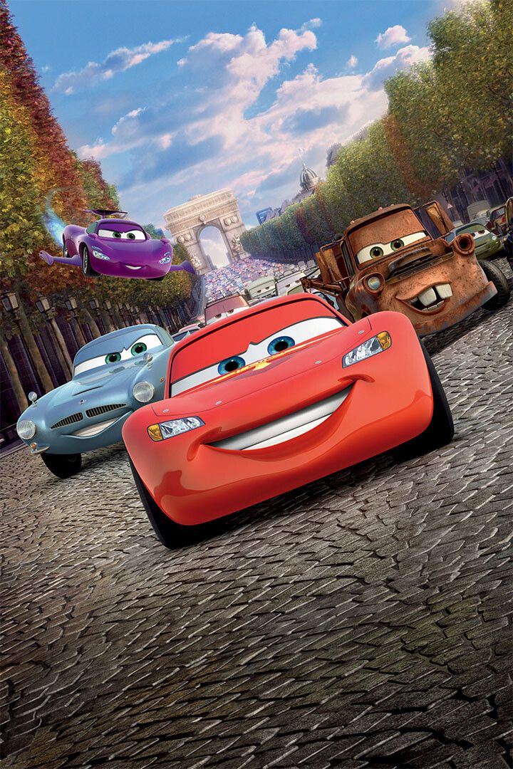 Cars 2 Fantasy Movie Print Painting Jigsaw Puzzle