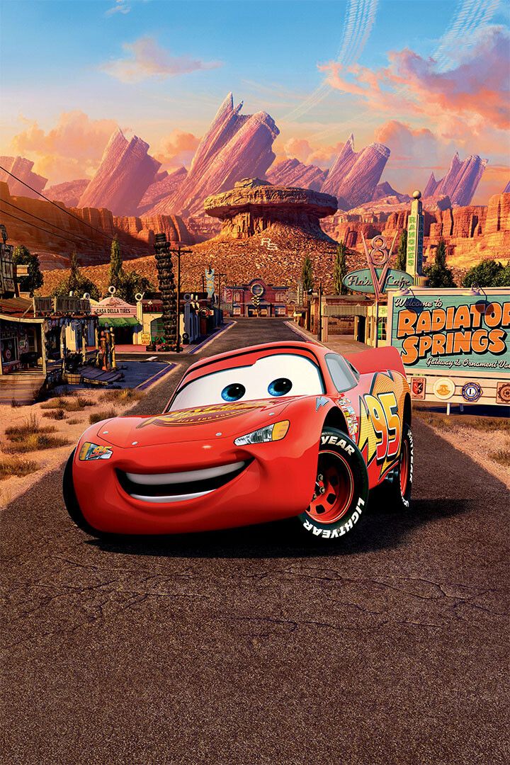 Cars Action Movie Print Painting Jigsaw Puzzle