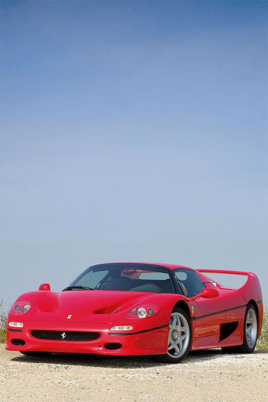 Cars Ferrari Fi50 Road And Track Picture Print Wall Home Decor Jigsaw Puzzle