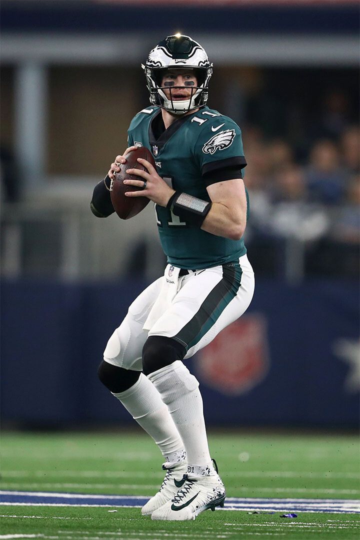 Carson Wentz Football Philadelphia Eagles Print Wall Home Decor Magnet