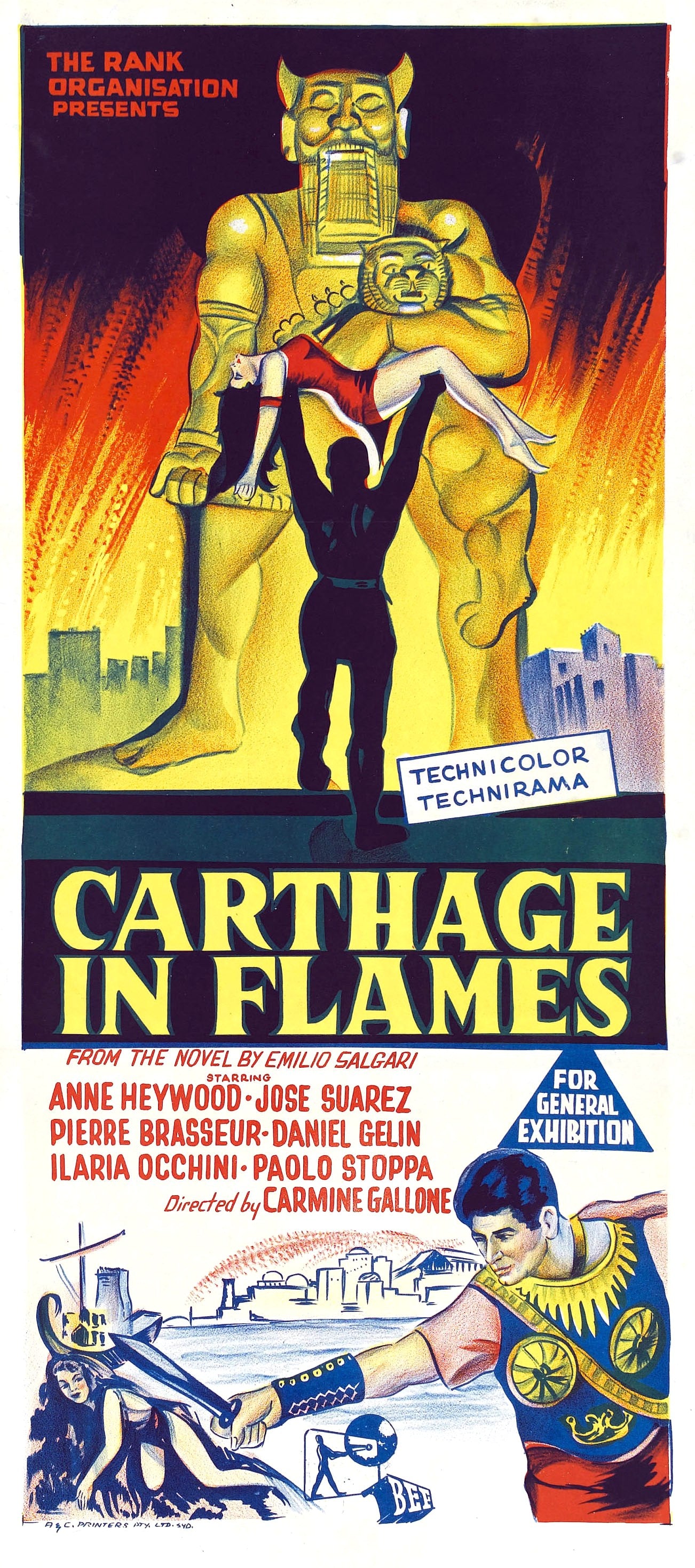 Carthage In Flames 03 Movie Magnet