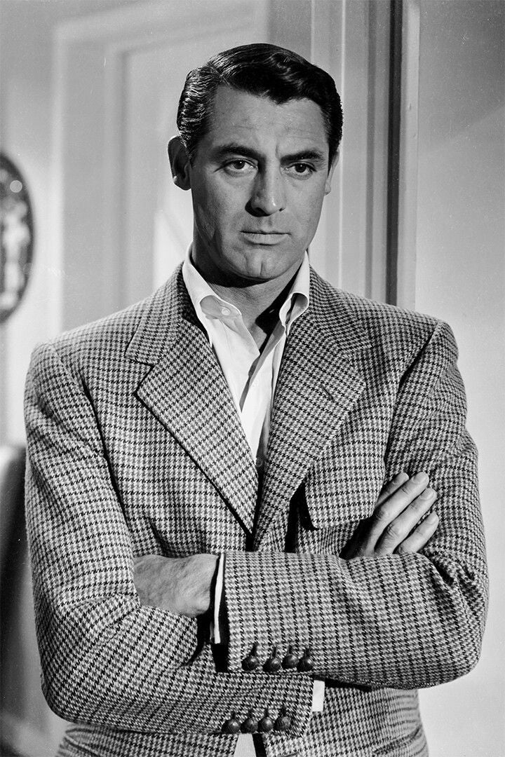 Cary Grant Celebrity Movie Actress Pantomime Jigsaw Puzzle