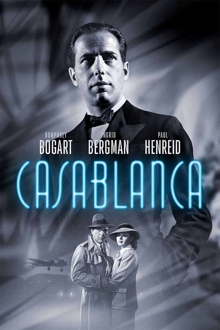 Casablanca Movie Dram Romance Vintage War Film Jigsaw Puzzle 1