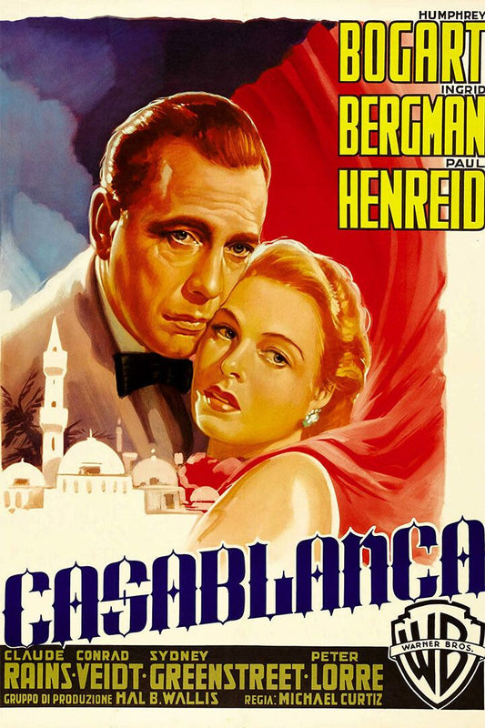Casablanca Movie Dram Romance Vintage War Film Jigsaw Puzzle