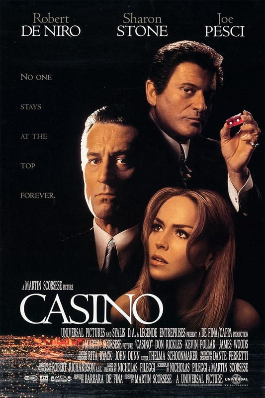 Casino Crime Drama Classic Movie Cinema Film Jigsaw Puzzle
