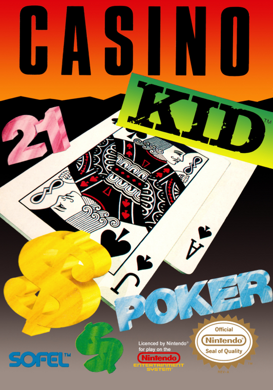 Casino Kid (Usa) Nes Print Poster