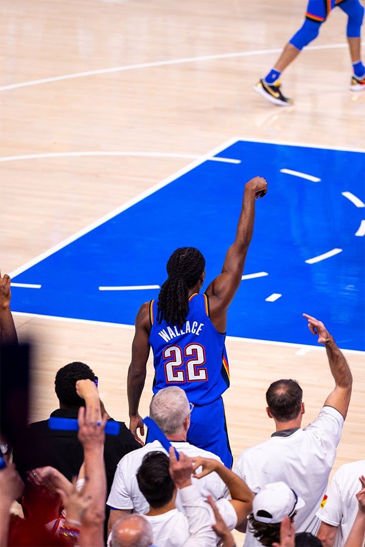 Cason Wallace Oklahoma City Thunder Basketball Player Playoff Jigsaw Puzzle
