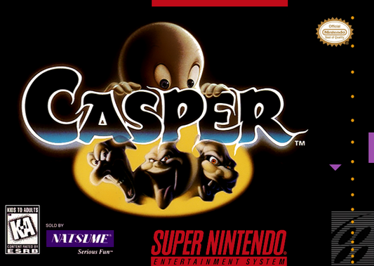 Casper (Usa) Snes Print Poster