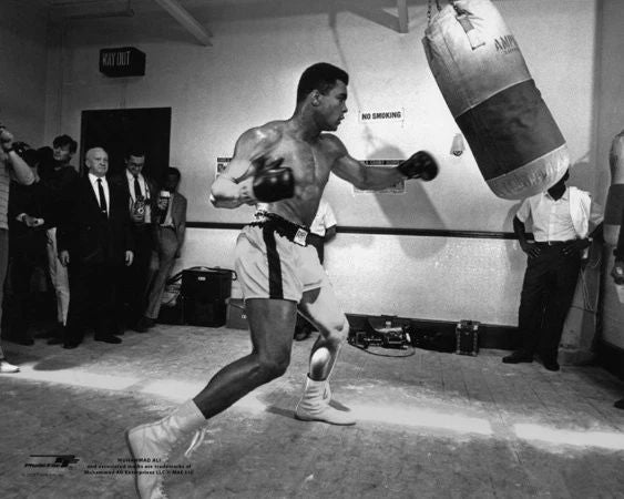 Cassius Clay Muhammad Ali Glossy Photo Boxer Print Training Boxing Poster 1