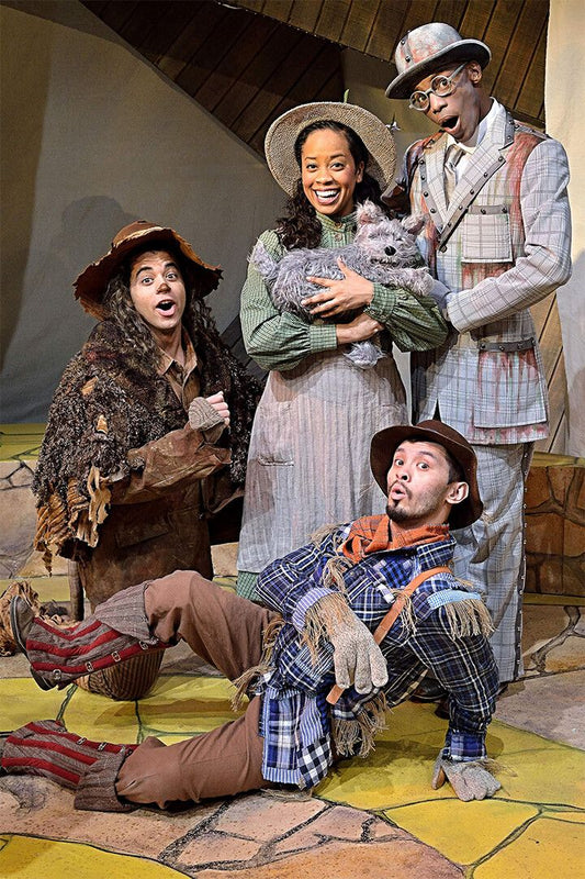 Cast Of The Wizard Of Oz Movie Action Jigsaw Puzzle