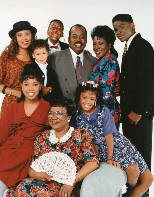 Cast Of Classic 90S Tv Series Family Matters Promo Picture Keychain Print