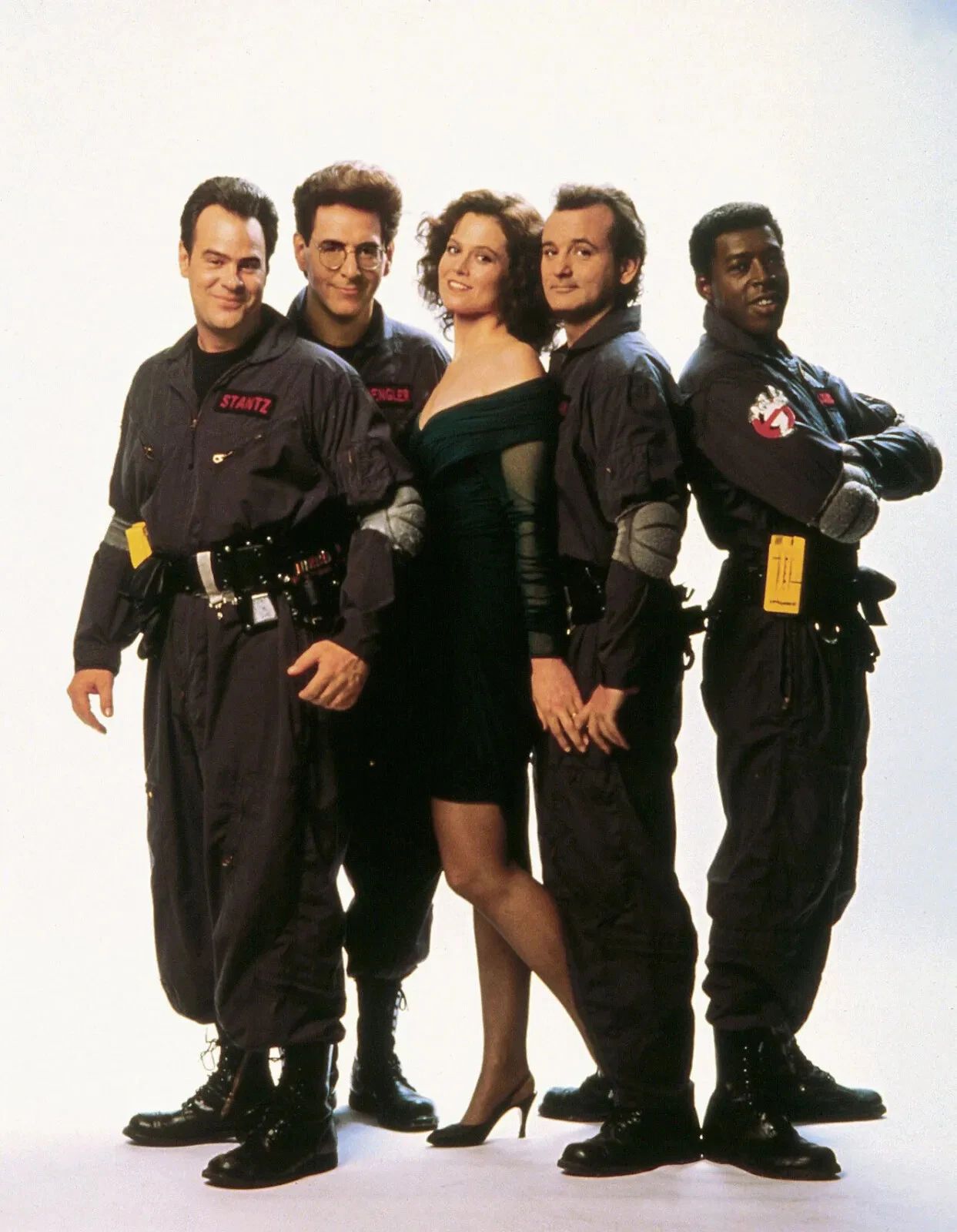Cast Of Ghostbusters 2 Classic Movie Publicity Picture Keychain Print