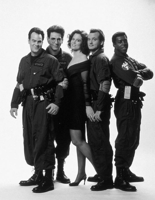 Cast Of Ghostbusters Classic Movie Publicity Picture Keychain Print