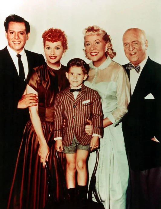 Cast Of I Love Lucy Tv Show Publicity Picture Magnet Magnet Print