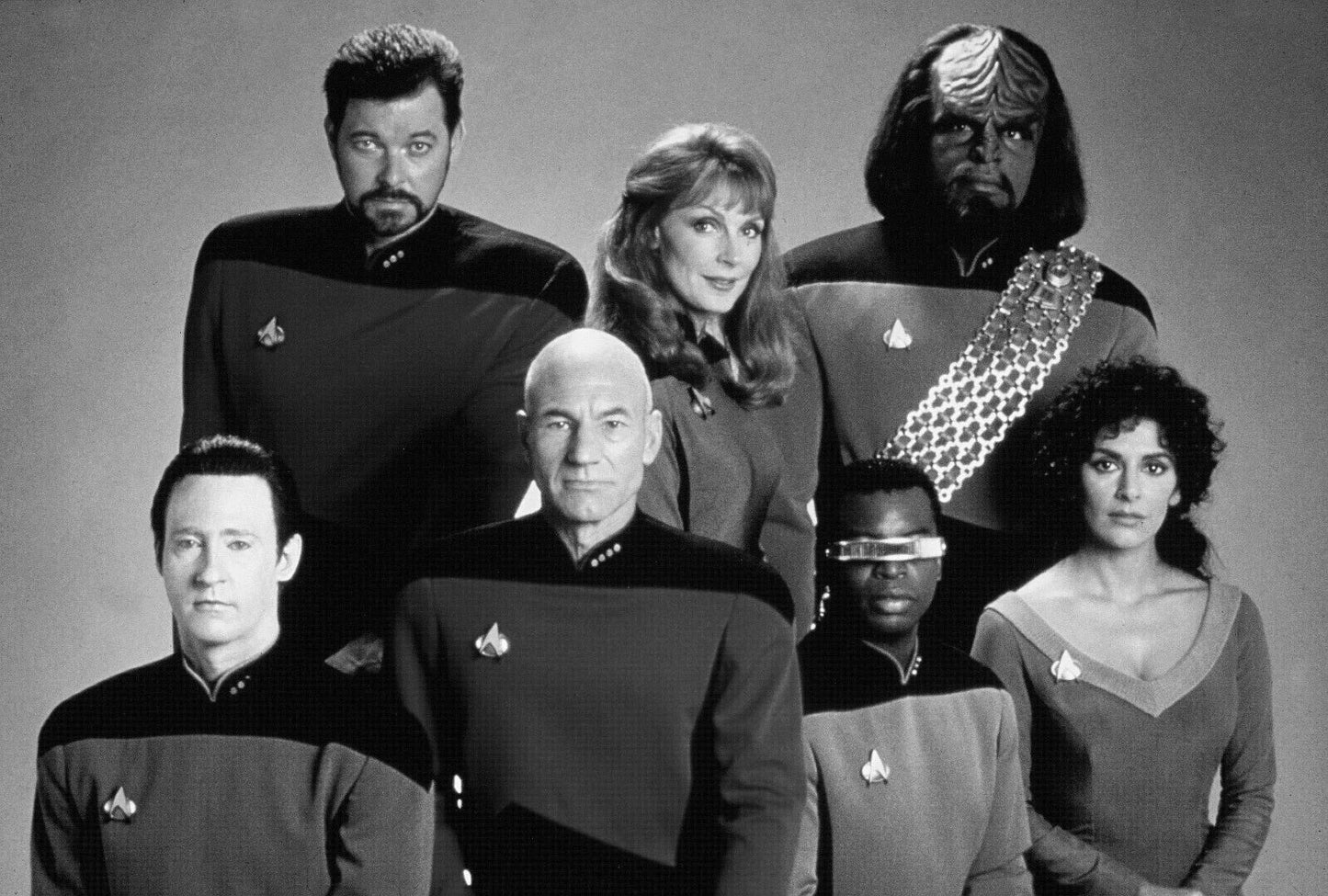 Cast Of Star Trek The Next Generation 90S Tv Show Picture Poster Photo