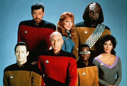 Cast Of Star Trek The Next Generation Classic Tv Show Picture Magnet Magnet