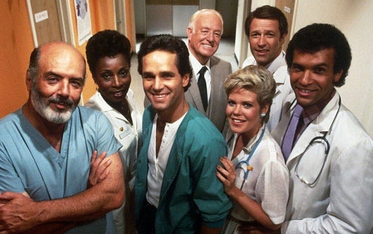 Cast Of Trapper John Md Tv Show Series Publicity Picture Magnet Print
