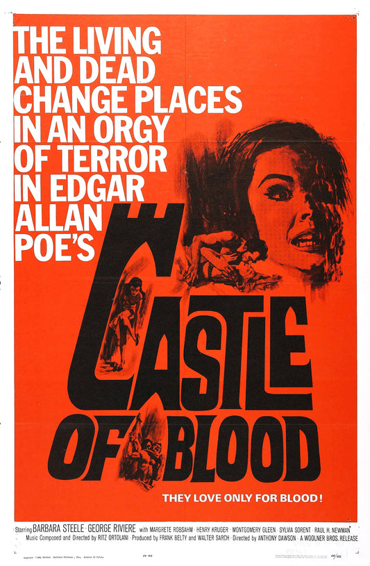 Castle Of Blood 01 Movie Magnet