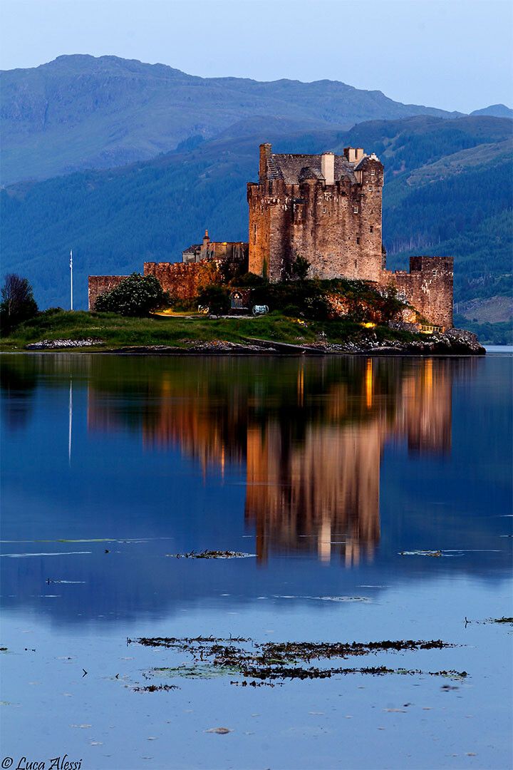 Castle Of Eilean Donan Dornie Kyle Of Lochalsh Wall Home Decor Jigsaw Puzzle