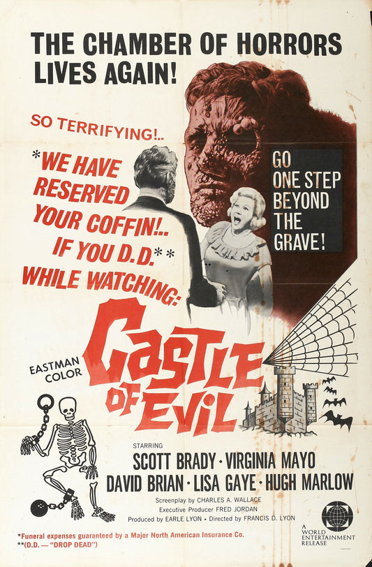 Castle Of Evil 01 Movie Magnet