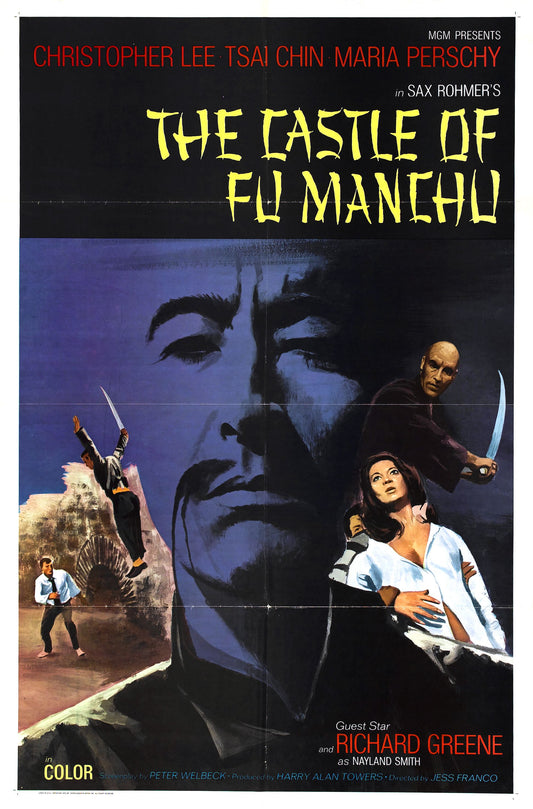 Castle Of Fu Manchu 02 Movie Magnet