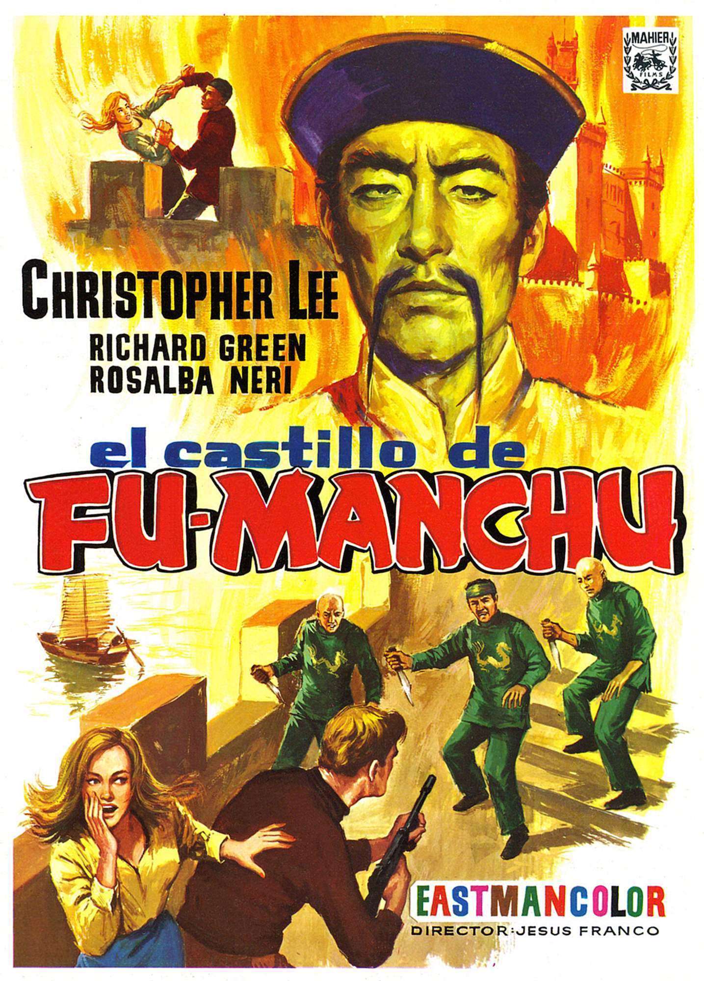 Castle Of Fu Manchu 04 Movie Magnet